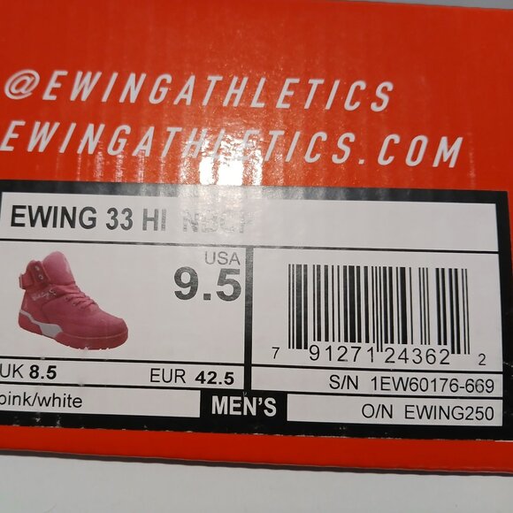 MEN\'S SIZE 9.5 - EWING 33 HI BREAST CANCER CHARITY main image 12